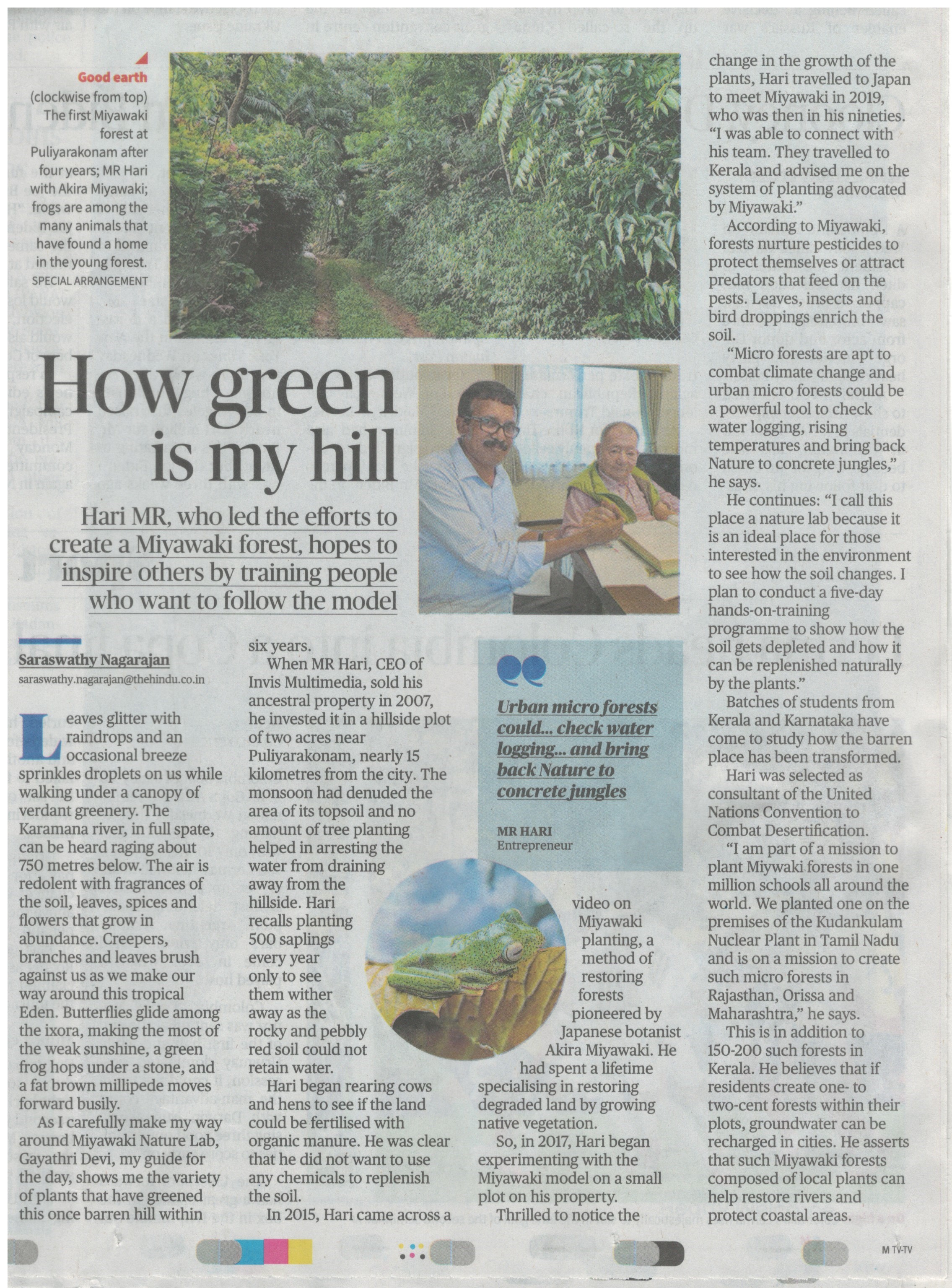 How Green is my Hill