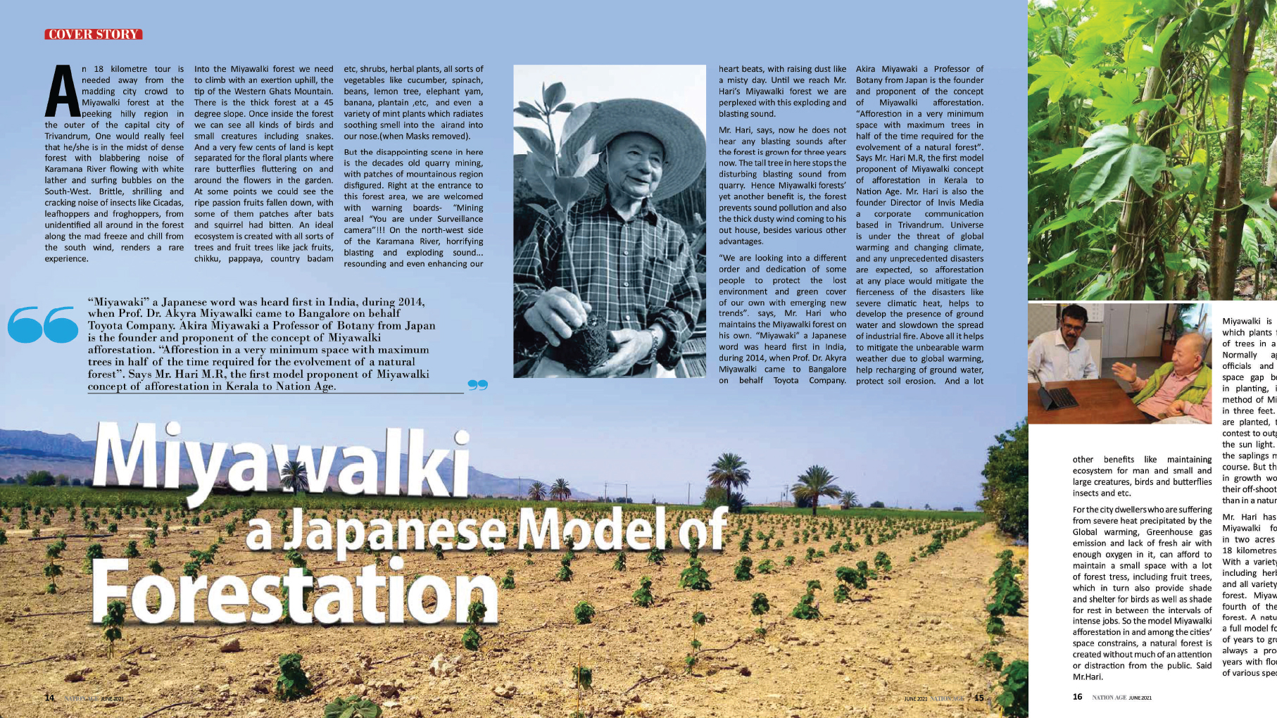Miyawaki a Japanese Model of Forestation